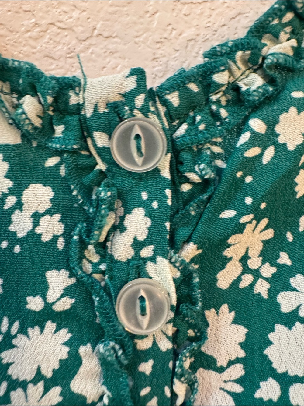 For Love and Lemons Zamira Green Floral Sundress with Sweetheart Neckline Ruffle - Picture 7 of 15
